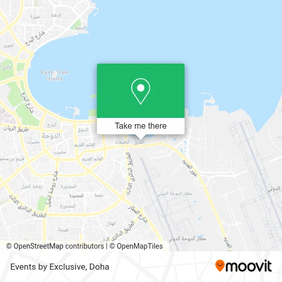 Events by Exclusive map