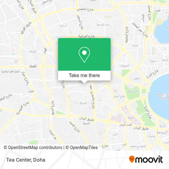 Tea Center map
