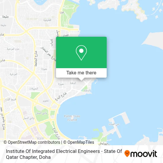 Institute Of Integrated Electrical Engineers - State Of Qatar Chapter map