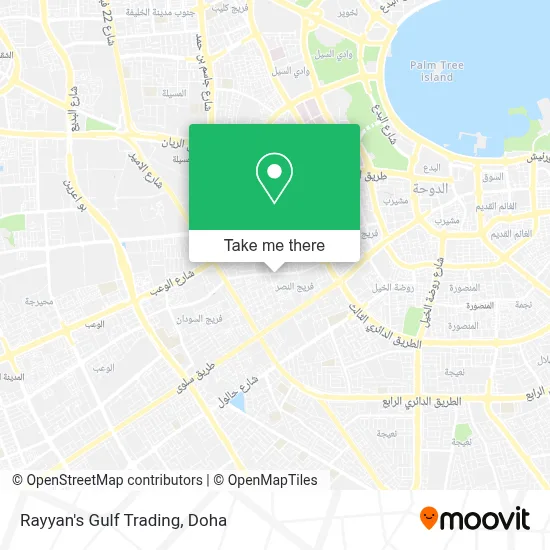 Rayyan's Gulf Trading map