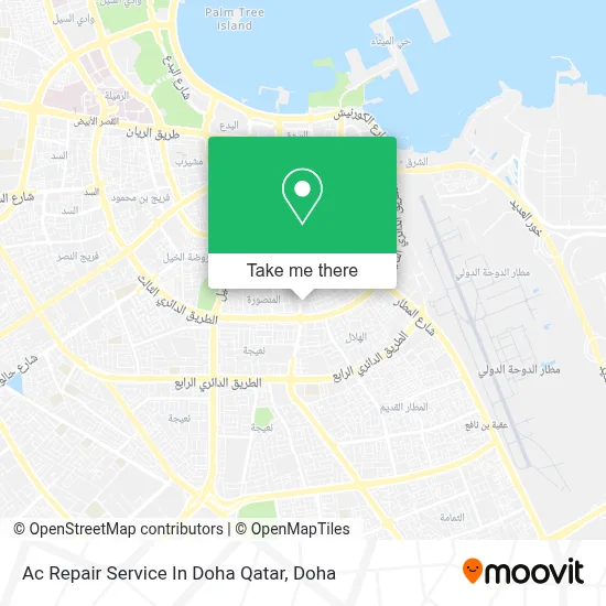 Ac Repair Service In Doha Qatar map