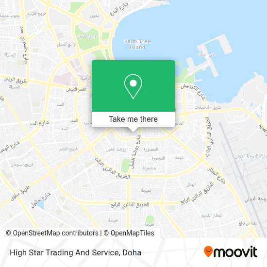 High Star Trading And Service map