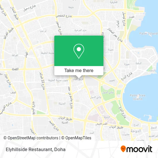 Elyhillside Restaurant map