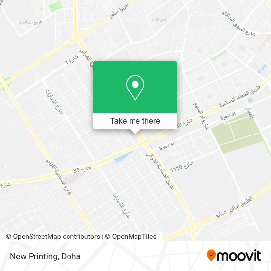 New Printing map