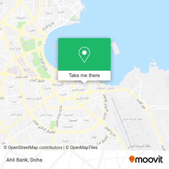 Ahli Bank map