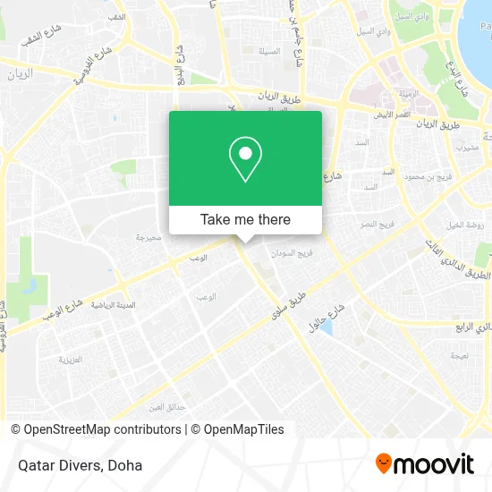 Qatar Divers map