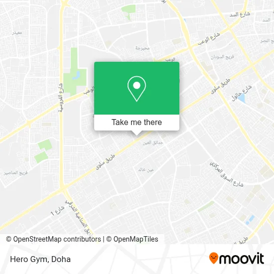 Hero Gym map