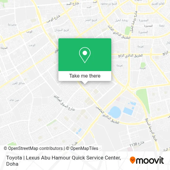 Toyota | Lexus Abu Hamour Quick Service Center map