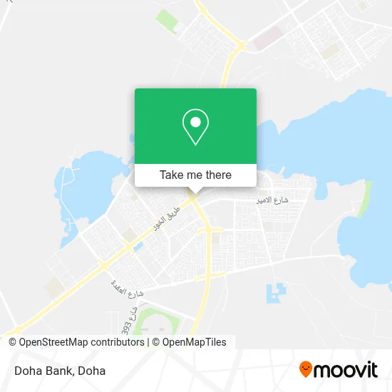 Doha Bank map