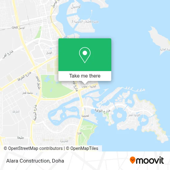 Alara Construction map