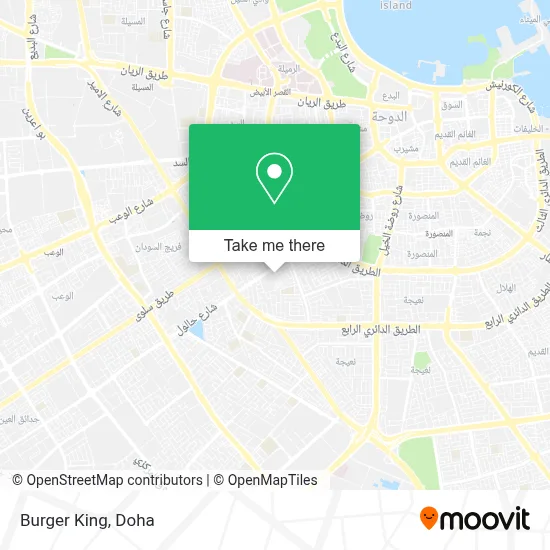 Burger King map
