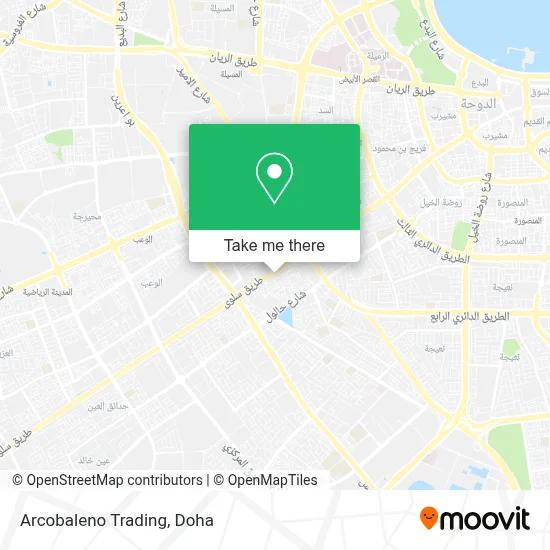 Arcobaleno Trading map