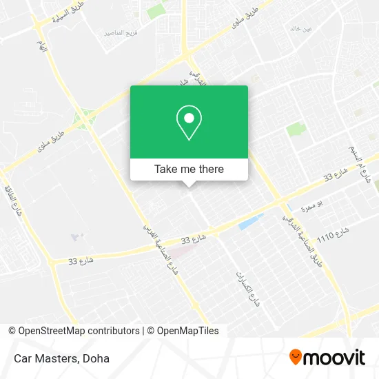 Car Masters map
