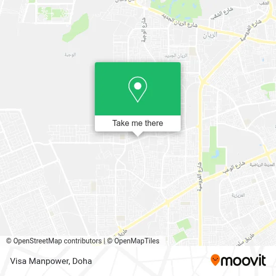 Visa Manpower map