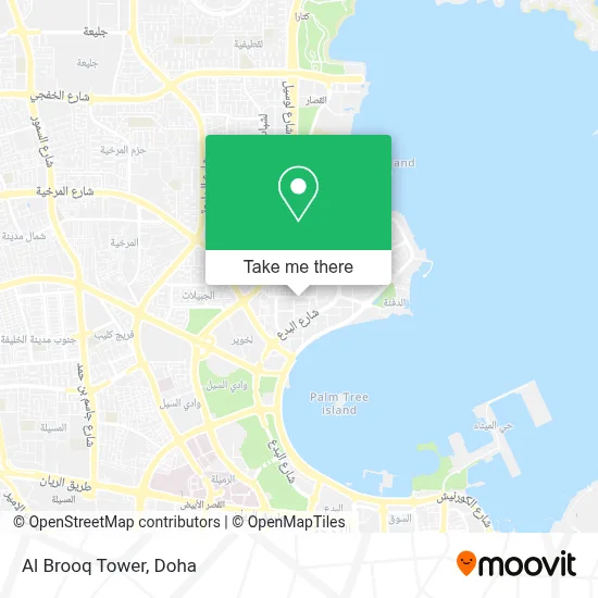 Al Brooq Tower map