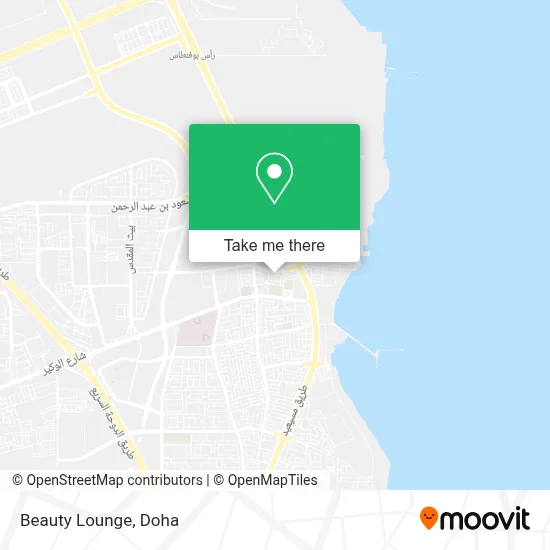 Beauty Lounge map