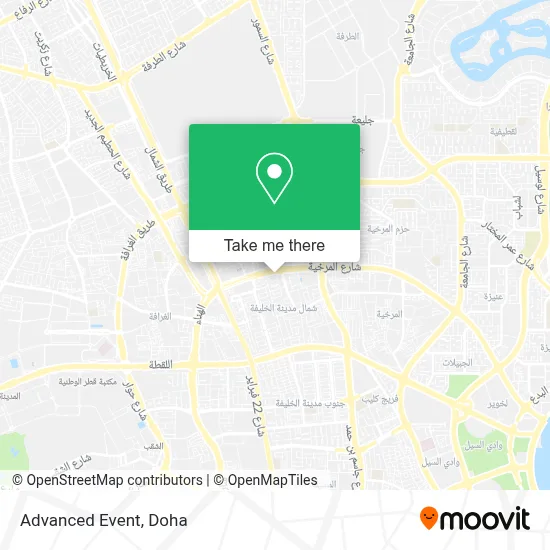 Advanced Event map