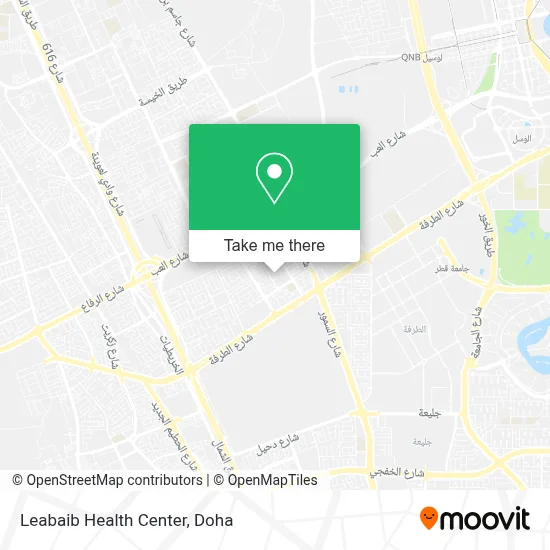 Leabaib Health Center map