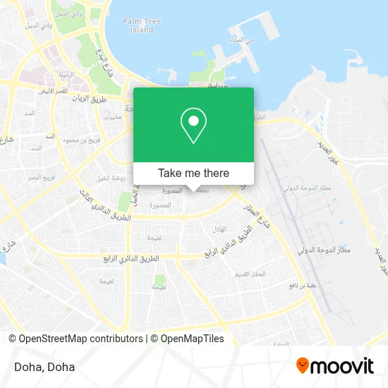 Doha map