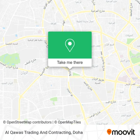 Al Qawas Trading And Contracting map