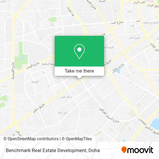 Benchmark Real Estate Development map