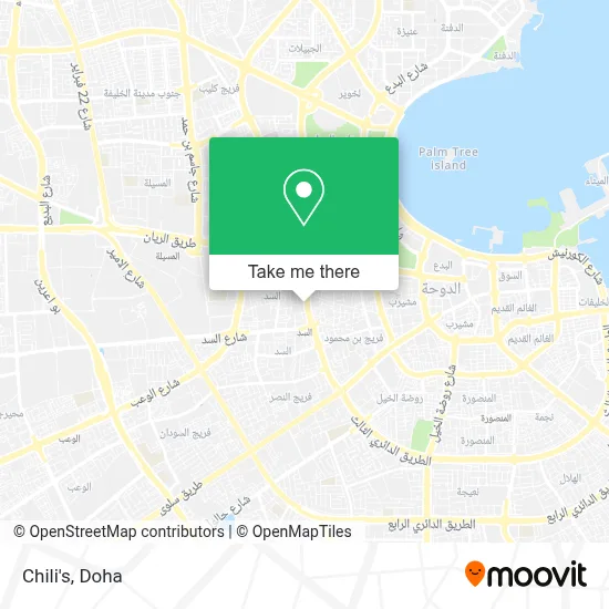Chili's map
