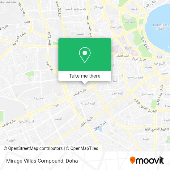 Mirage Villas Compound map