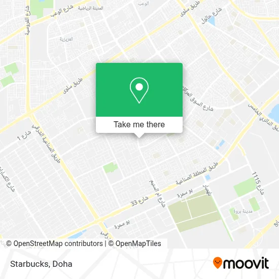 Starbucks map