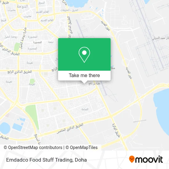 Emdadco Food Stuff Trading map