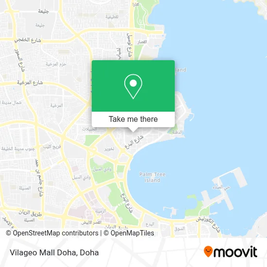 Vilageo Mall Doha map