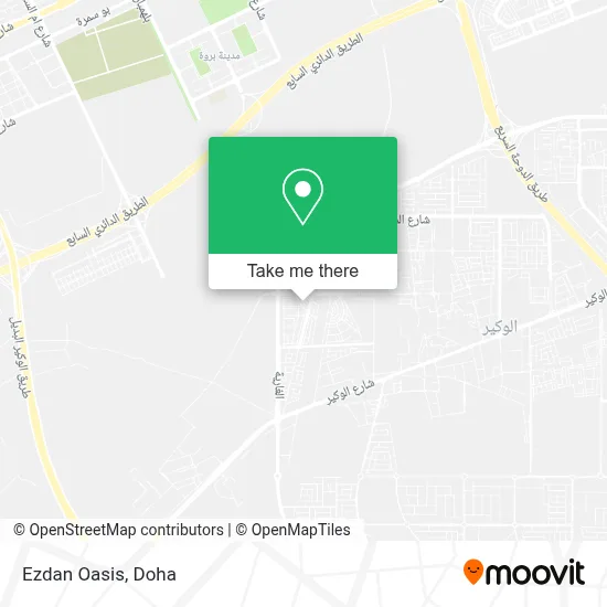 Ezdan Oasis map