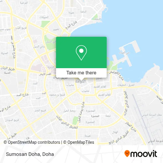 Sumosan Doha map