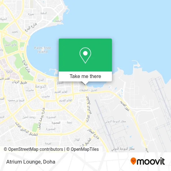 Atrium Lounge map
