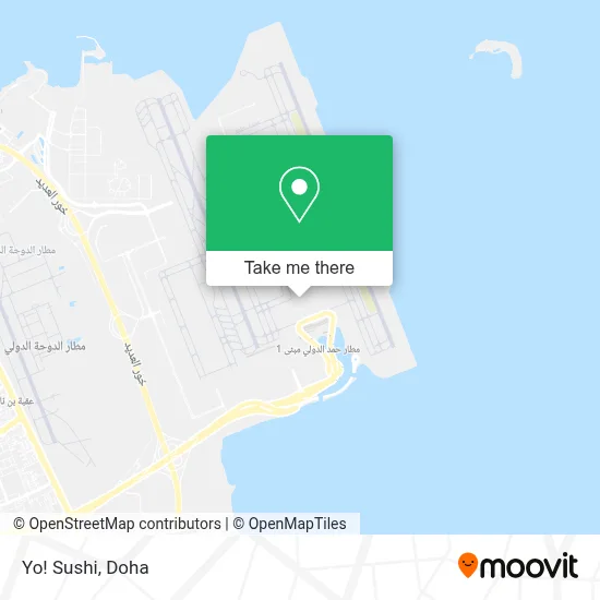 Yo! Sushi map