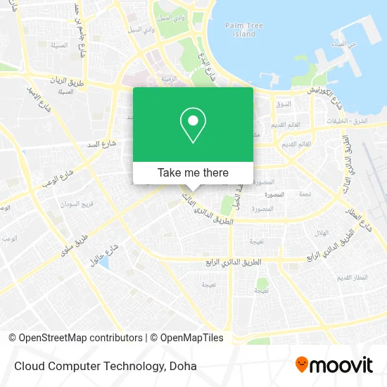 Cloud Computer Technology map