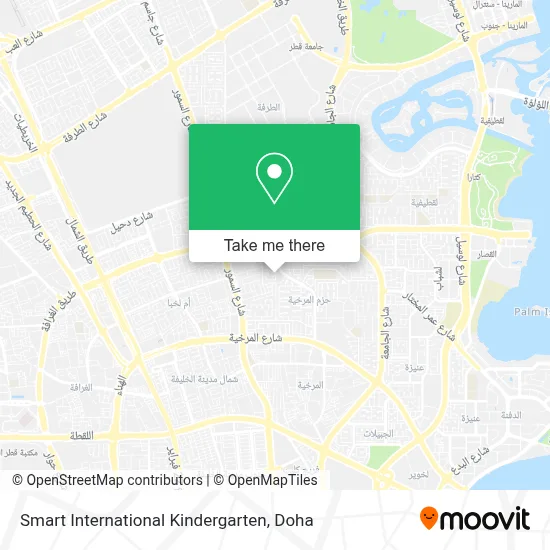 Smart International Kindergarten map