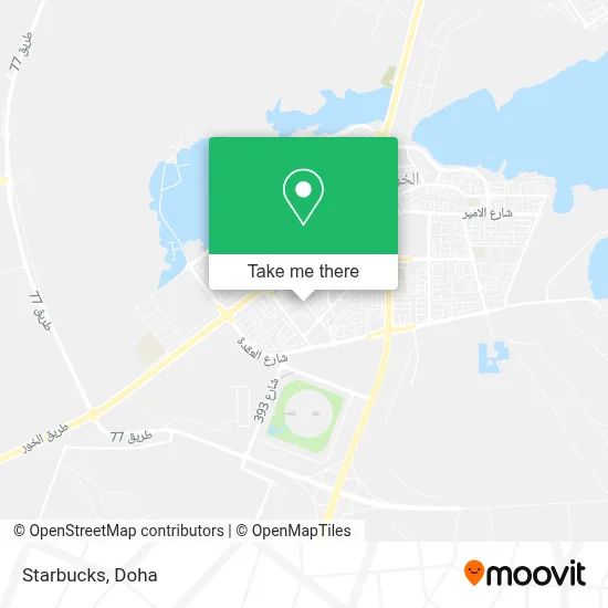 Starbucks map