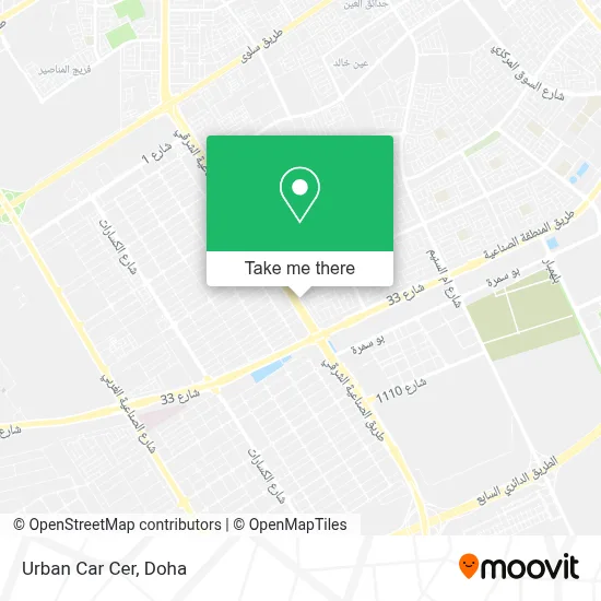Urban Car Cer map
