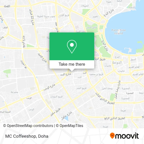 MC Coffeeshop map