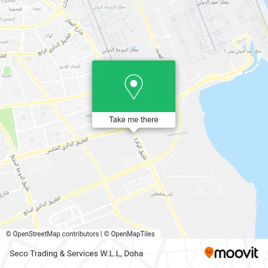 Seco Trading & Services W.L.L map