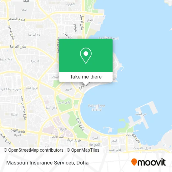Massoun Insurance Services map