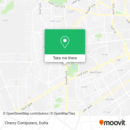 Cherry Computers map