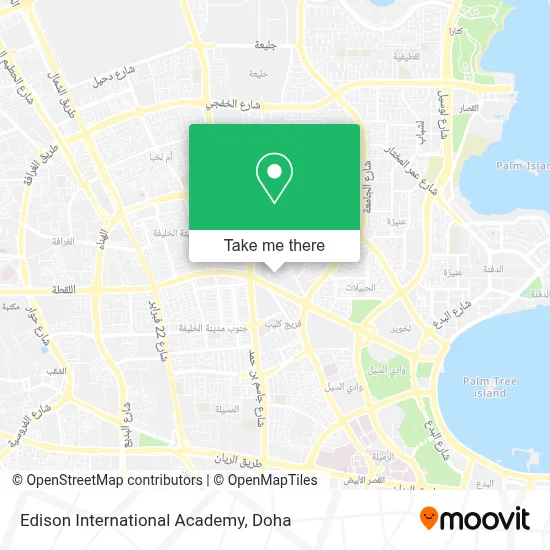 Edison International Academy map