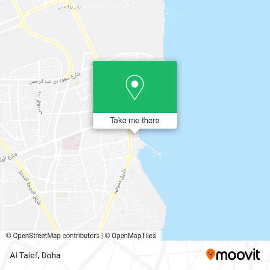 Al Taief map