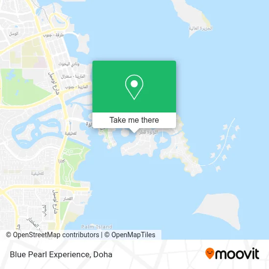 Blue Pearl Experience map