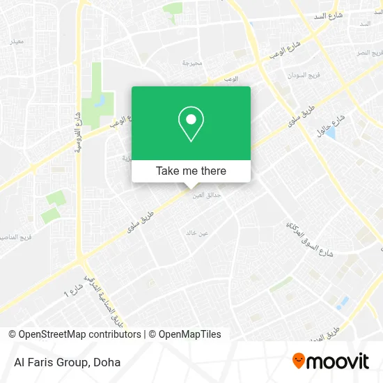Al Faris Group map
