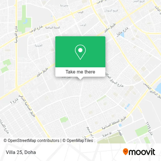 Villa 25 map