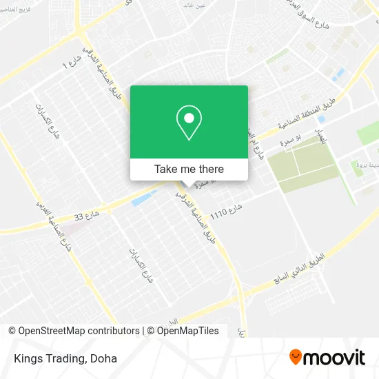 Kings Trading map