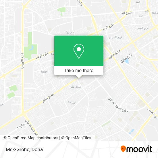 Msk-Grohe map