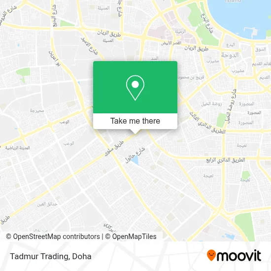 Tadmur Trading map